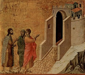 Jesus Appears to Two Disciples on the Emmaus Road