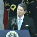 President Ronald Reagan Memorial Day 1984