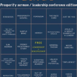 A Bingo Card For When You're Listening To A False Teacher