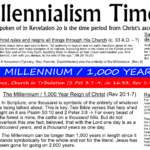 Amillennialism Is The Most Accepted Understanding Of The End Times In The History Of The Church